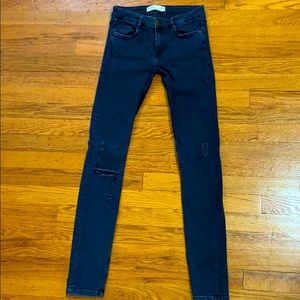 Zara straight jeggings